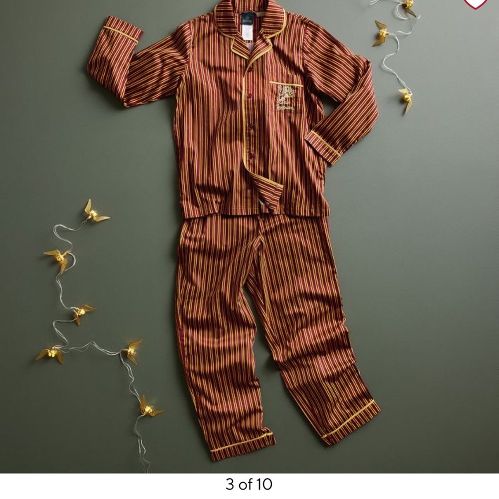 Harry Potter Pottery Barn Pajamas